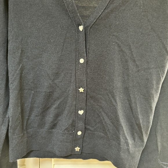 Zadig & Voltaire Jemma NWT Merino Wool Long Sleeve Sweater Jewel Buttons - Picture 3 of 15